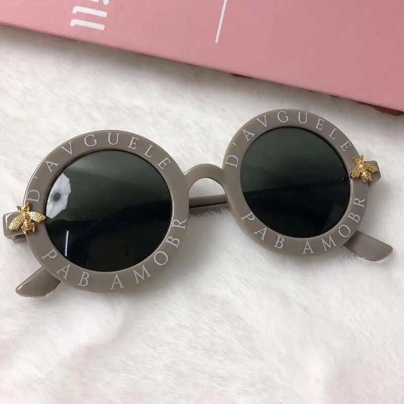 Uued mood ümmargused prillid lastele päikeseprillid klassikalised armsad tüdrukud lastele päikeseprillid UV400 kaitseprillid Baby De Sol Gafas