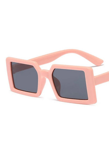 Нови слънчеви квадратни сладки детски слънчеви очила UV400 за момче, момиче, малко дете, прекрасно бебе, цветни правоъгълни слънчеви очила, деца Oculos De Sol