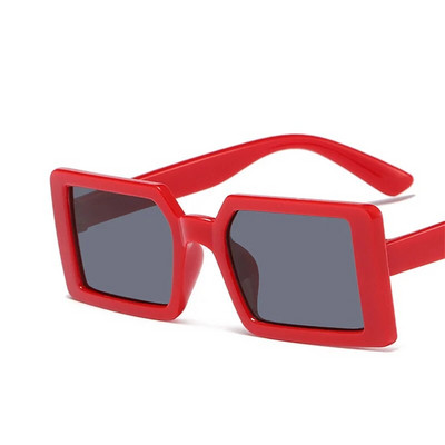 Uued Sun Square Armsad Laste päikeseprillid UV400 poistele Tüdrukutele Väikelapsele Armas beebile Värvilised ristkülikukujulised päikeseprillid Lastele Oculos De Sol