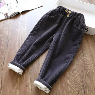 Pantaloni harem velur ținute copii Trening iarnă pantaloni din bumbac copii îmbrăcăminte pantaloni băieți fete ocazional pantaloni caldi largi