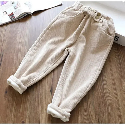 Pantaloni harem velur ținute copii Trening iarnă pantaloni din bumbac copii îmbrăcăminte pantaloni băieți fete ocazional pantaloni caldi largi