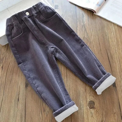 Pantaloni harem velur ținute copii Trening iarnă pantaloni din bumbac copii îmbrăcăminte pantaloni băieți fete ocazional pantaloni caldi largi