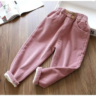 Pantaloni harem velur ținute copii Trening iarnă pantaloni din bumbac copii îmbrăcăminte pantaloni băieți fete ocazional pantaloni caldi largi