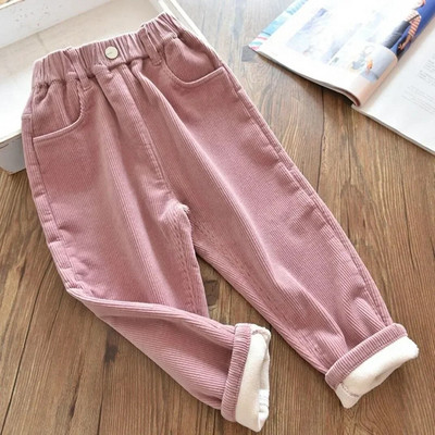 Pantaloni harem velur ținute copii Trening iarnă pantaloni din bumbac copii îmbrăcăminte pantaloni băieți fete ocazional pantaloni caldi largi