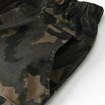 DIIMUU Деца Момчета Camo Cargo панталони Ежедневни дрехи Панталони Военни армейски бойни камуфлажни дънки Jogger Спортни панталони Долнища