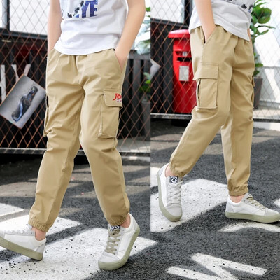 DIIMUU Bērni Zēni Camo Kravas Bikses Ikdienas Apģērbs Bikses Militārā armija Kaujas Kamuflāža Džinsi Jogger Sporta bikses Apakšpuses