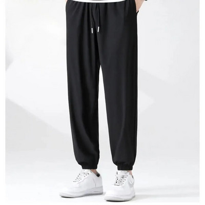Iarna 2023 Pantaloni casual pentru bărbați, căptușiți cu lână, îngroșați, stil largi, îmbrăcăminte în aer liber, la modă, pantaloni drepti din catifea de oaie