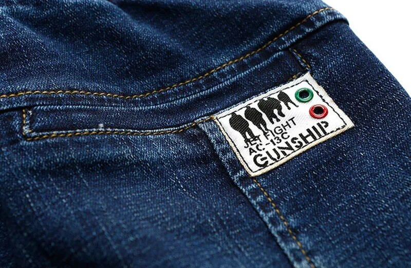 DIIMUU Odjeća za dječake 4-11 godina, uske ravne traperice, hlače za mlade, djeca, djeca, traper odjeća, hlače, donji dio elastičnog struka