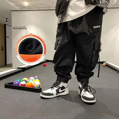 Hlače za dječake Proljetne i jesenske cool radne hlače Dječje ležerne hlače i velike dječje jesenske i zimske plišane široke hlače