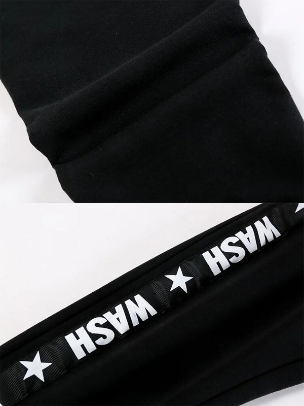 Pavasara bērnu bikses 3–10 g. Zvaigznīšu burts Zēniem Ikdienas rudens Pusaudžiem Sporta bikses Garās Bikses Ziemas Bērnu Apģērbs Zēniem Sporta Bikses