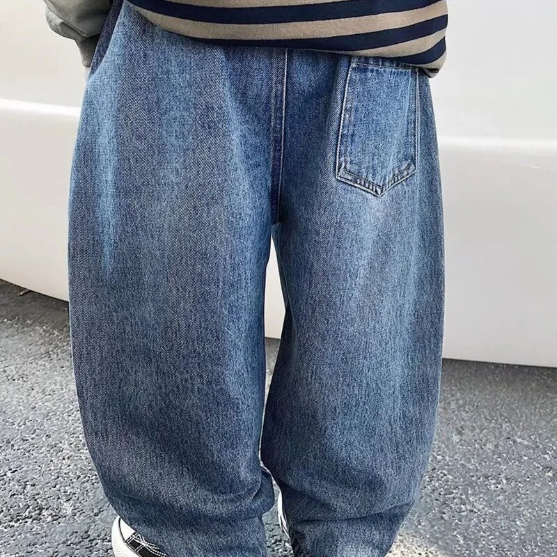 Bērnu džinsu šorti, bērnu bikses, vasaras plānās zēnu vasaras drēbes, bērnu vidukļa vidusdaļa, septiņu punktu ārējā apģērba caurumi