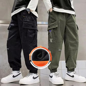 Poiste vabad püksid Kevad-, Sügis- ja Talvepüksid Laste plahvatusohtlikud tänavatööpüksid Vaba aja spordipükste trend