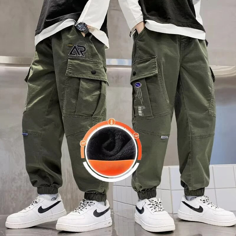 Poiste vabad püksid Kevad-, Sügis- ja Talvepüksid Laste plahvatusohtlikud tänavatööpüksid Vaba aja spordipükste trend