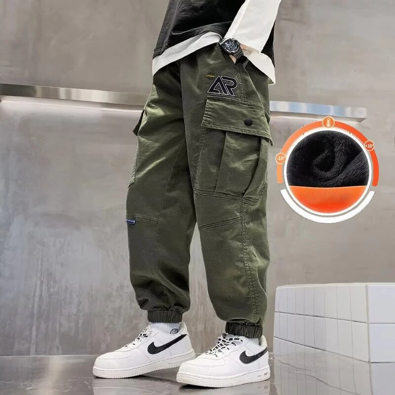 Poiste vabad püksid Kevad-, Sügis- ja Talvepüksid Laste plahvatusohtlikud tänavatööpüksid Vaba aja spordipükste trend