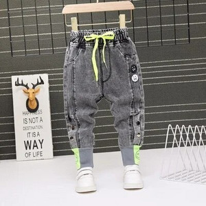 Bebeluși băieți fete blugi pantaloni nou 2023 pantaloni pentru copii 1-9 ani băieți fete blugi băieți pantaloni casual cu scrisoare de desene animate blugi pentru copii