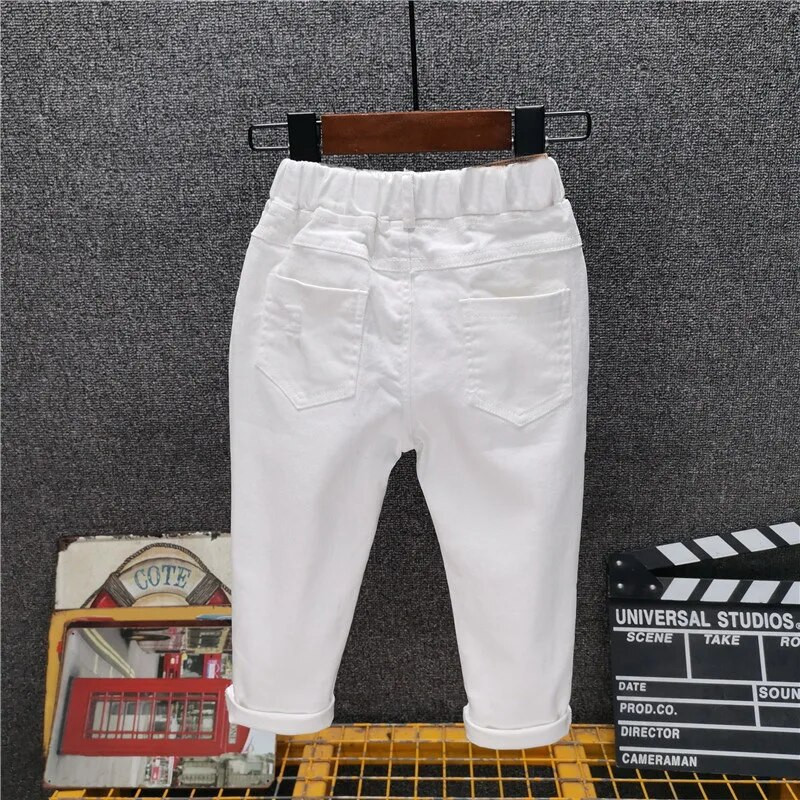 Άνοιξη Φθινόπωρο Παιδικά Ρούχα Αγόρια Παντελόνια Μασίφ Παιδικά Παντελόνια για Βρεφικά Κορίτσια Παντελόνια Νήπια Λευκό Μαύρο Μόδα Παντελόνι Μολύβι