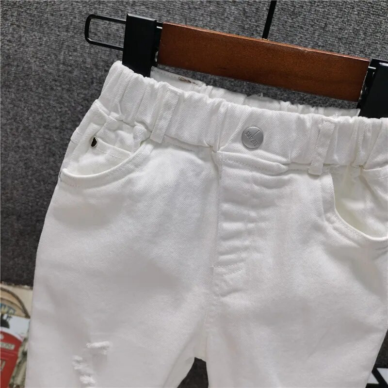 Άνοιξη Φθινόπωρο Παιδικά Ρούχα Αγόρια Παντελόνια Μασίφ Παιδικά Παντελόνια για Βρεφικά Κορίτσια Παντελόνια Νήπια Λευκό Μαύρο Μόδα Παντελόνι Μολύβι