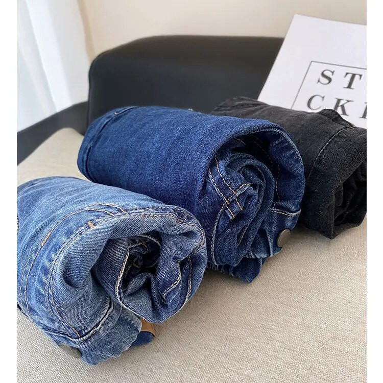 Zēnu džinsi 2023. gada pavasaris, rudens, jauna mode, mazuļiem, ārzemju stila garās bikses, bērnu ikdienas bikšu tendence