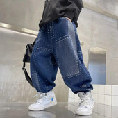 Uued poisid, tüdrukud, lahedad teksad kevad- ja sügispüksid Korea stiilis teksad vabaaja püksid lasteriided suvepüksid