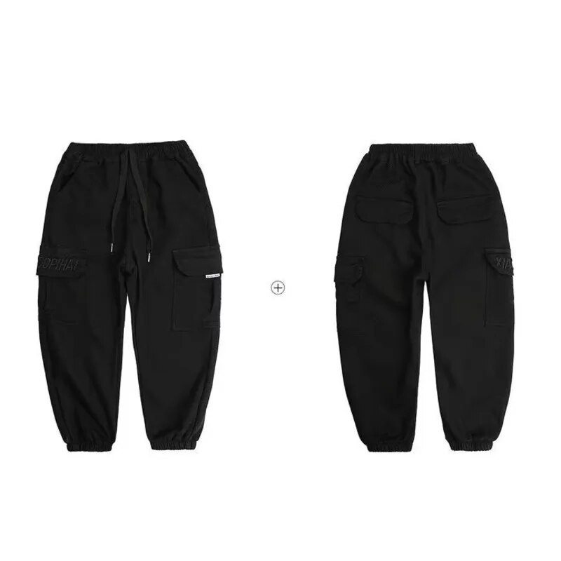 Zēni valkā ziemas bikses bērniem Zēnu sporta bikses bērnu zēnu apģērbi bērnu apģērbi pusaudžiem bezmaksas piegāde preces kravas