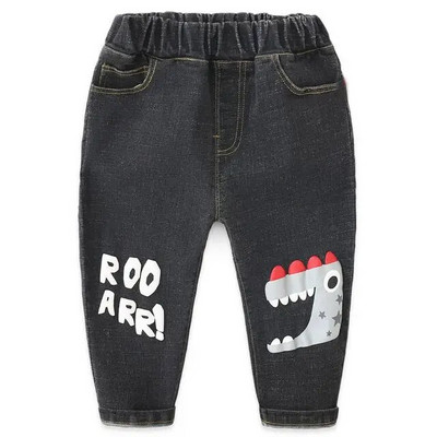 Zēniem meitenes caurums Džinsu bikses Izcilas kvalitātes kokvilna Jauni ikdienas bērni Bikses zīdaiņiem Ērti bērnu apģērbi Bērni