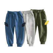 27 copii copii sport pantaloni lungi toamna iarna sezon baieti casual bumbac pantaloni talie inalta design desene animate copii mijlocii