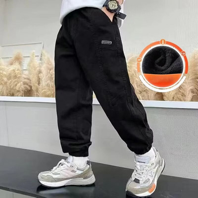 Hlače za dječake, jesenska i zimska odjeća, dječja radna odjeća, hlače, hlače za dječake, ležerne hlače, trendi i svestrane hlače za velike dječake