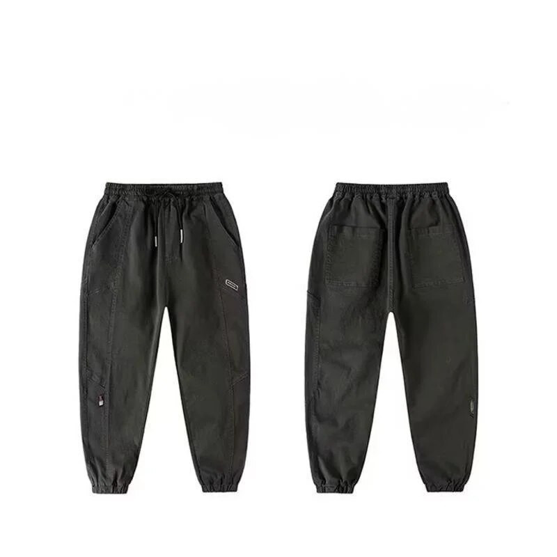 Hlače za dječake, jesenska i zimska odjeća, dječja radna odjeća, hlače, hlače za dječake, ležerne hlače, trendi i svestrane hlače za velike dječake