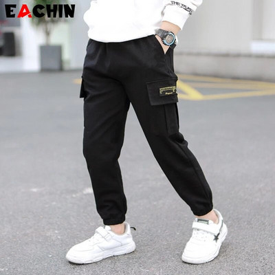 EACHIN Baby Boys Παντελόνι Ανοιξιάτικο Παιδικό Αθλητικό Καμουφλάζ Cargo Παντελόνι Ελαστική Μέση Εφηβικά Παντελόνια Αγόρια Παιδικά Streetwear Παντελόνια