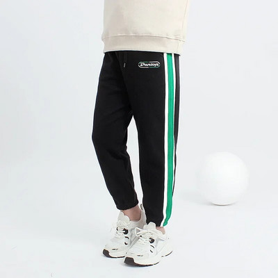 IENENS Bērni Zēni Zēni Kokvilnas brīvas bikses Sporta Apģērbs Bērni Valkā Zīdaiņu elastīgās bikses apakšā 5 6 7 8 9 10 11 12 gadi