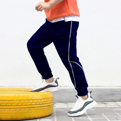 IENENS Bērni Zēni Zēni Kokvilnas brīvas bikses Sporta Apģērbs Bērni Valkā Zīdaiņu elastīgās bikses apakšā 5 6 7 8 9 10 11 12 gadi