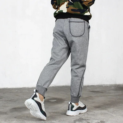 IENENS Bērni Zēni Zēni Kokvilnas brīvas bikses Sporta Apģērbs Bērni Valkā Zīdaiņu elastīgās bikses apakšā 5 6 7 8 9 10 11 12 gadi