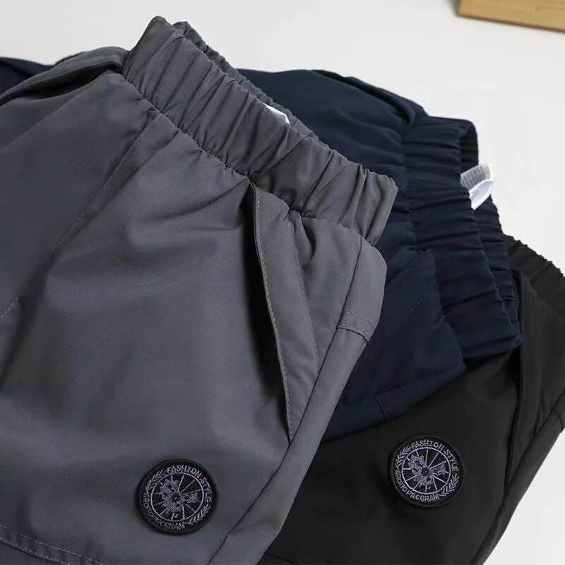 SOMENIE Casual Girl Boy Solid Χειμερινό Παντελόνι 90% Dowm Χοντρό Ζεστό Παντελόνι Αδιάβροχο Παντελόνι 2-14 ετών Elastic Sports Βρεφικό Παιδικό Παντελόνι