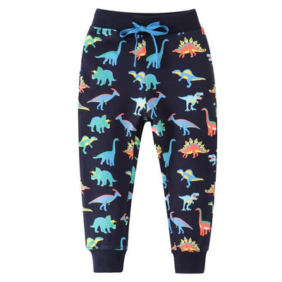 Jumping Meters 2-7T Băieți Fete Pantaloni de sport Pantaloni pentru copii Animale Toamna Iarnă Haine pentru bebeluși Copii mici Costumul pantaloni întregi