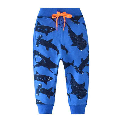Jumping Meters 2-7T Băieți Fete Pantaloni de sport Pantaloni pentru copii Animale Toamna Iarnă Haine pentru bebeluși Copii mici Costumul pantaloni întregi