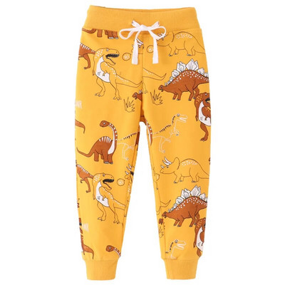 Jumping Meters 2-7T Băieți Fete Pantaloni de sport Pantaloni pentru copii Animale Toamna Iarnă Haine pentru bebeluși Copii mici Costumul pantaloni întregi