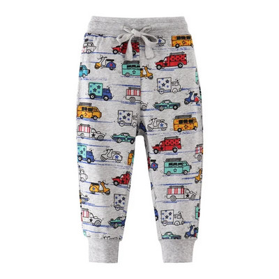 Jumping Meters 2-7T Băieți Fete Pantaloni de sport Pantaloni pentru copii Animale Toamna Iarnă Haine pentru bebeluși Copii mici Costumul pantaloni întregi