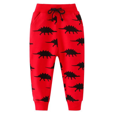 Jumping Meters 2-7T Băieți Fete Pantaloni de sport Pantaloni pentru copii Animale Toamna Iarnă Haine pentru bebeluși Copii mici Costumul pantaloni întregi