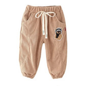 Noua haină de primăvară toamnă pentru fetițe copii băieți pantaloni de modă pentru copii mici costum casual din bumbac pantaloni pentru copii îmbrăcăminte sport pentru sugari