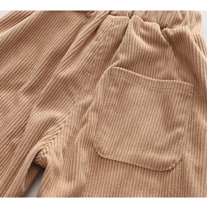 Jauns pavasaris Rudens Mazuļi Meitenes Apģērbi Bērni Zēni Modes Bikses Maziem bērniem Ikdienišķs Kokvilnas Kostīms Bērnu Bikses Zīdaiņu sporta apģērbs