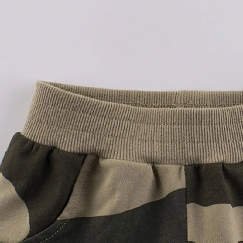 Bērnu apģērbi Bērnu Harēma Bikses Rudens Ziemas Jauni Zēni Meitenes Sporta Bikses Viduklis elastīgas Kamuflāžas Bikses Zēniem Sporta bikses