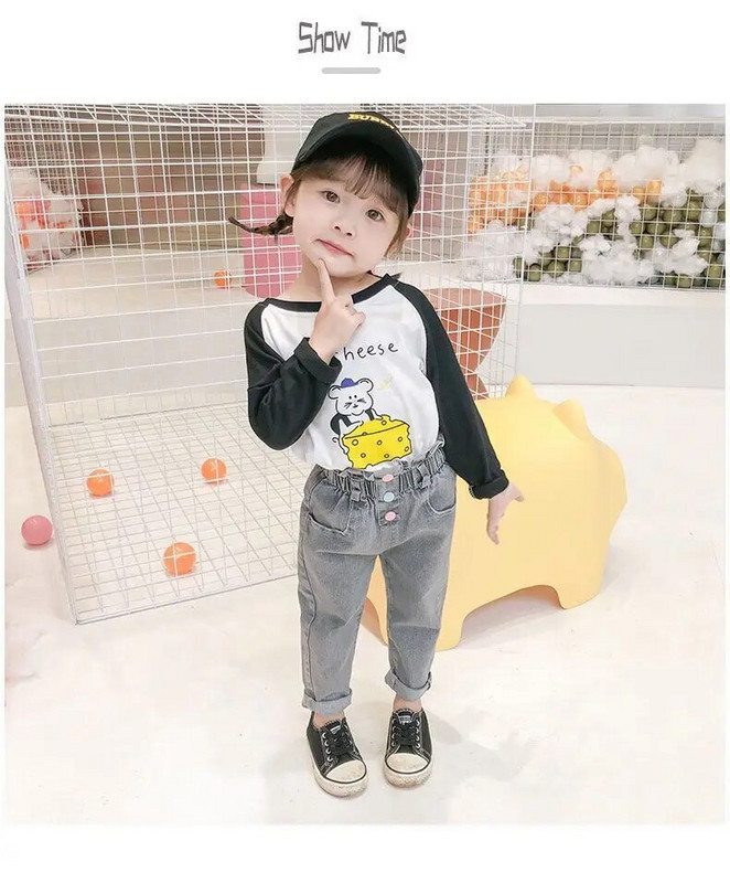 Rudens ziema ikdienišķas un samta bikses, lai uzturētu siltumu, biezas zēnu džinsi elastīgas jostasvietas harēma apakšas 2-7 gadi