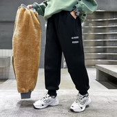 Bērnu ziemas apģērbi bikses zēniem zēnu sporta bikses bērni pusaudži valkā 6 g. 12 g. zēnu apģērbi Bezmaksas piegāde preces