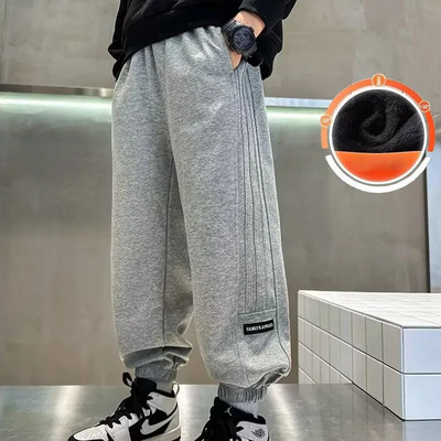 Bērnu bikses Zēnu sporta bikses Bezmaksas piegāde Preces bērniem Apģērbi Pusaudžu valkāt Zēnu apģērbi Ziemā no 8 14 gadiem