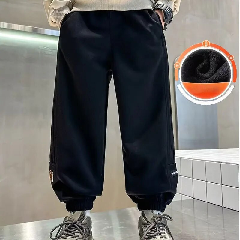 Bērnu bikses Zēnu sporta bikses Bezmaksas piegāde Preces bērniem Apģērbi Pusaudžu valkāt Zēnu apģērbi Ziemā no 8 14 gadiem