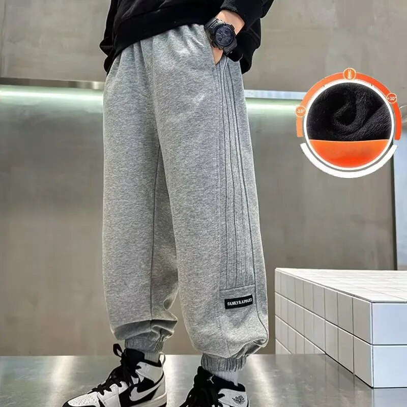 Bērnu bikses Zēnu sporta bikses Bezmaksas piegāde Preces bērniem Apģērbi Pusaudžu valkāt Zēnu apģērbi Ziemā no 8 14 gadiem