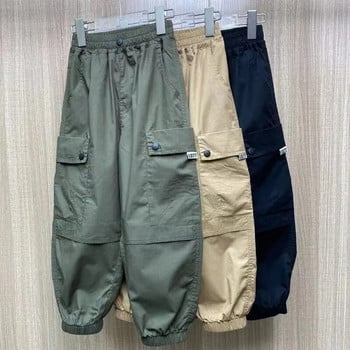 Cargo Pants Παιδικά Loose Sweatpants Harem για αγόρια Ανοιξιάτικο φθινοπωρινό παντελόνι Casual Παιδικά Streetwear Εφηβικά ρούχα για 110-170cm
