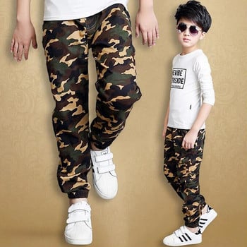 2022 Нови панталони за момчета Детски панталони Армейски детски дрехи Ежедневни панталони за тийнейджъри Облекло за момчета Спортна мода Камуфлажни дрехи