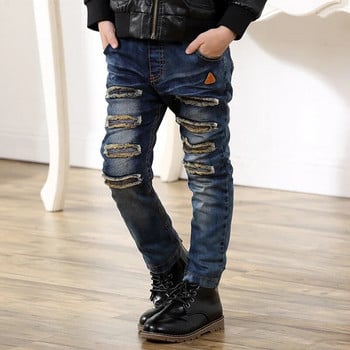 IEENS Φθινοπωρινά τζιν για αγόρια Ρούχα Παιδικά παντελόνια καουμπόη Παιδικά casual τζιν Ρούχα πάτου Παντελόνια Baby Boy Casual Stretch Jean