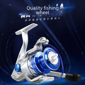 QS sērijas metāla galva PA66 materiāls makšķerēšanas spoles saliekamās rokas mešanas stieņa līnijas ritenis makšķerēšanas spoles vērpšanas zvejas kuģis